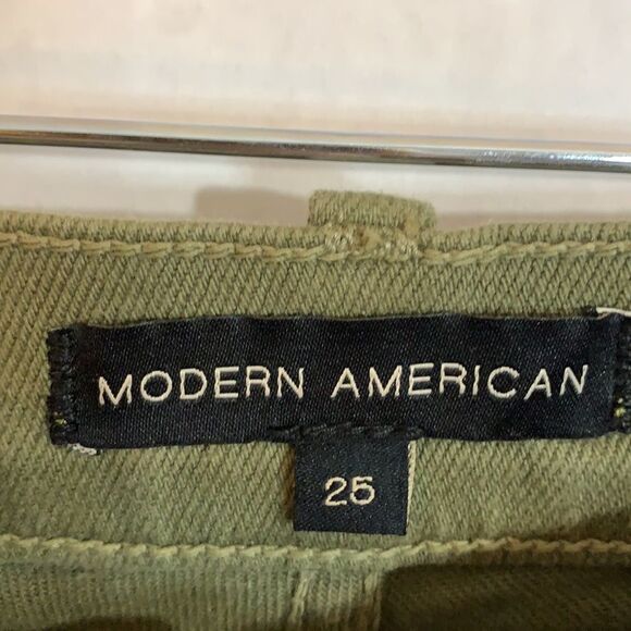 Modern American Women's Farrah Long Utility Full Jeans - Picture 5 of 11